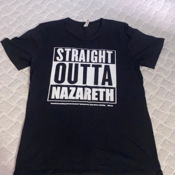Straight outta Nazareth T-Shirt - Picture 1 of 3